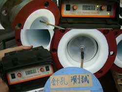 PTFE管件針孔測試